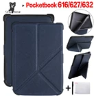 Чехол-подставка для Pocketbook 616627632 E-reader for Basic Lux 2touch Luxtouch HD 3, Ультратонкий чехол + подарок