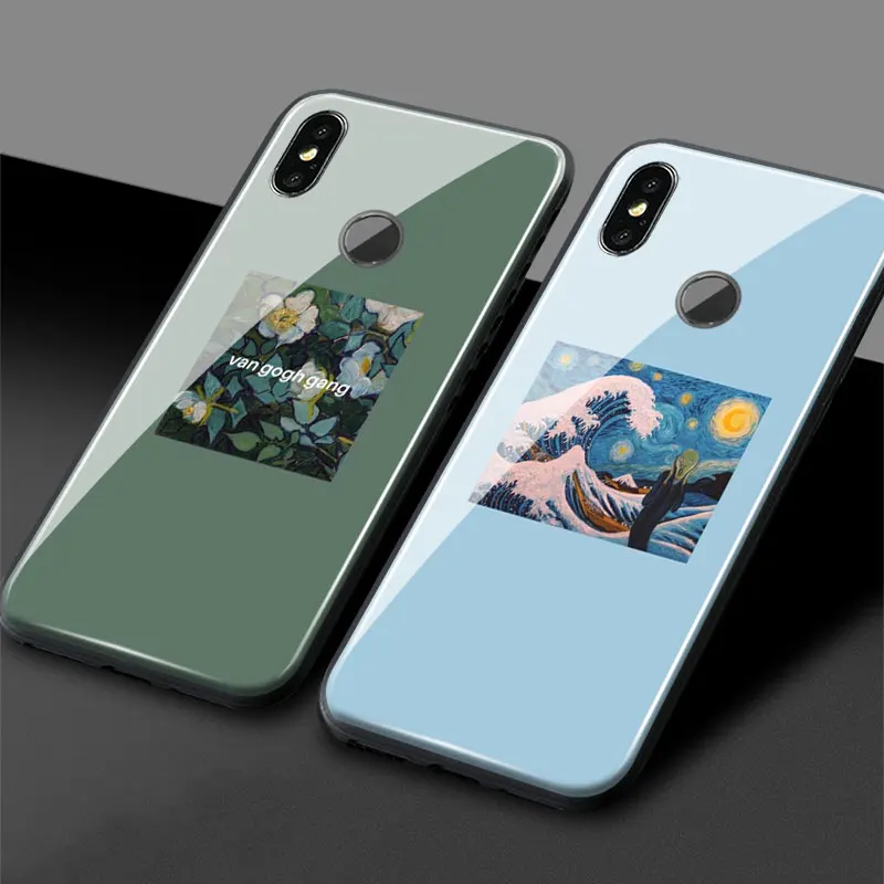 Чехол для телефона с изображением Ван Гога Микеланджело мягкое Силиконовое