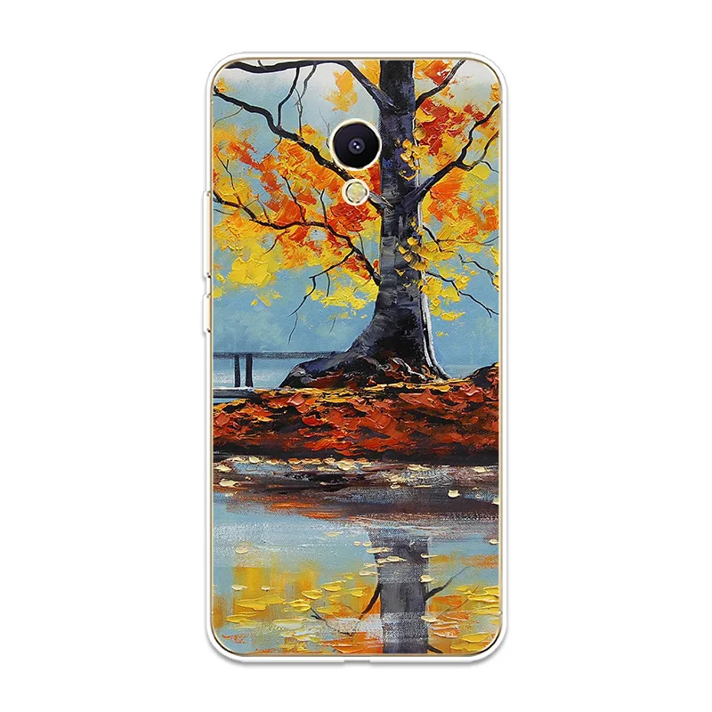 Silicone Case For Meizu M3 M5 M6 NTOE M3S M5S M5C M6S M6T Cover Oil Painting Patterned Soft Shell Phone |