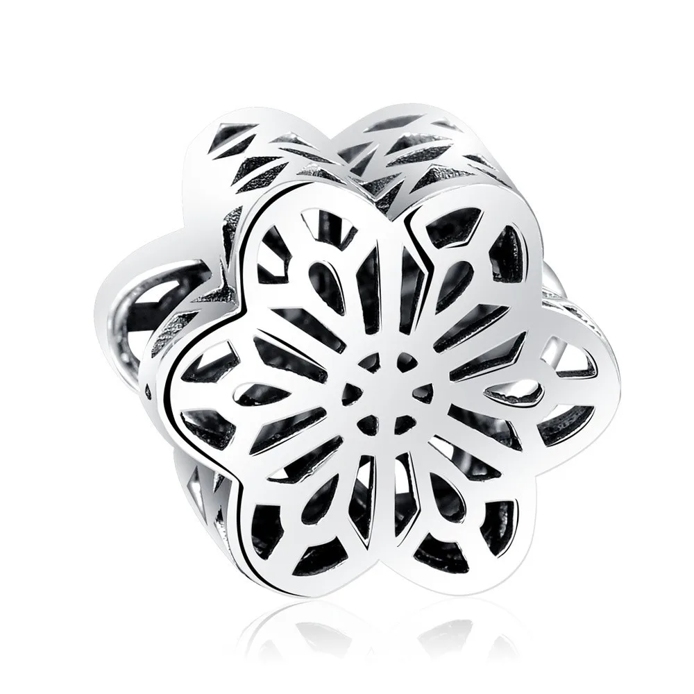 Suplush 925 пробы серебряные сверкающие бусины Подвески подходят бренд браслет для женщин Diy ювелирные аксессуары подарок для женщин - Цвет: PSMB0775