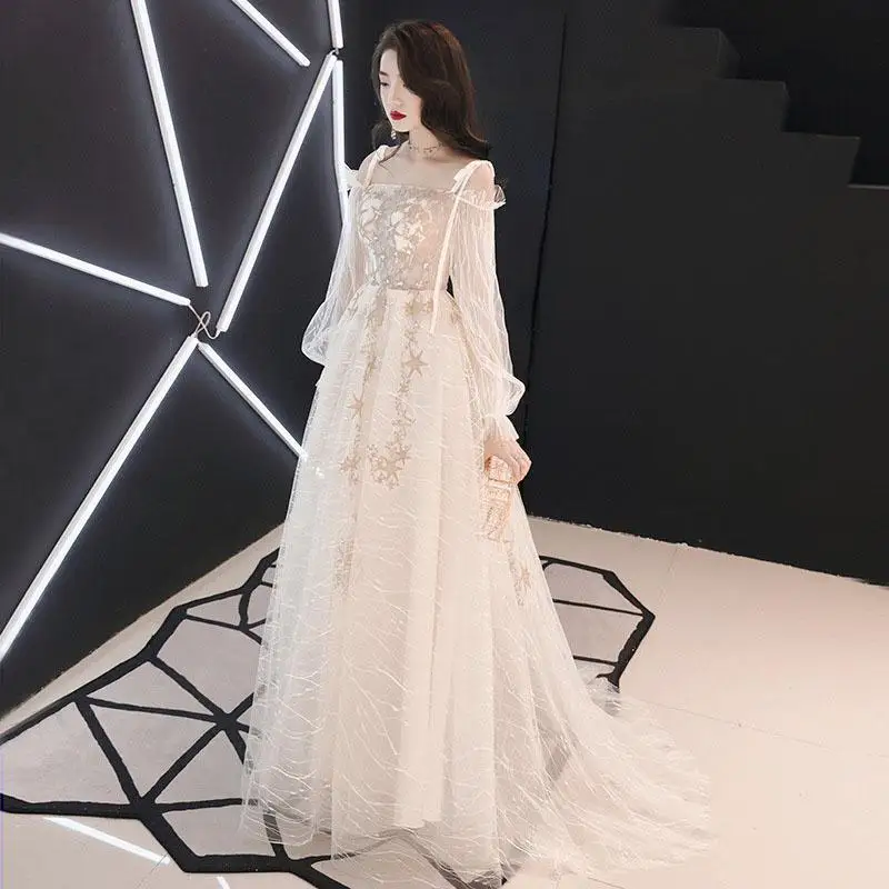 Белое коктейльное платье сексуальное с v-образным вырезом Vestido De Noche Elegante офисное женское вечернее платье мини Avondjurken Gala Jurken - Цвет: Champagne 1