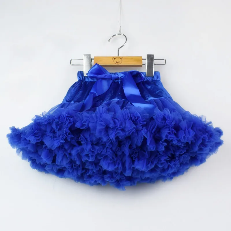 Royal blue Юбка для мамы и ребенка, женские, дамские, девичьи фантазийные юбки вечерние, танцевальная одежда для школы, для активного отдыха, мини-юбка средней длины милые фатиновые юбки для взрослых и детей - Цвет: Royal blue