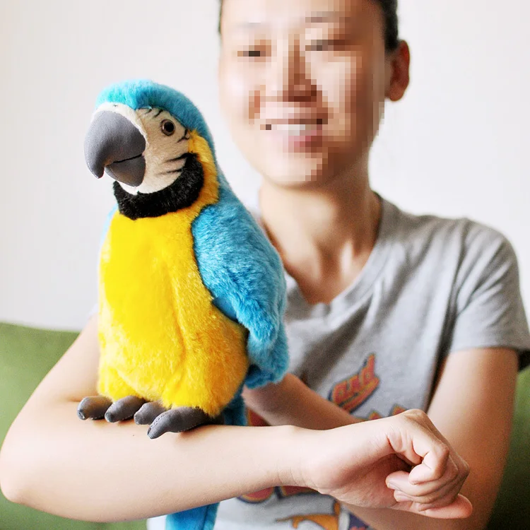 Игрушка попугай Мара 26 см 0048 дюйма|toys gift|macaw toysblue macaw |
