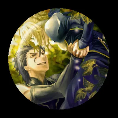 ZXFJXR 58 мм анимация Fate/stay night Saber Ishtar Mash Kyrielight рюкзак булавка брошь анимационный