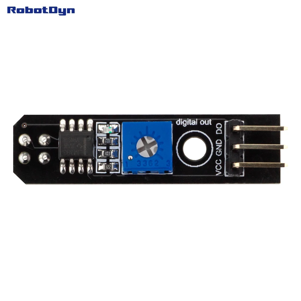 Датчик отслеживания линии. Для роботов и автомобилей DIY Arduino проекты. Цифровой