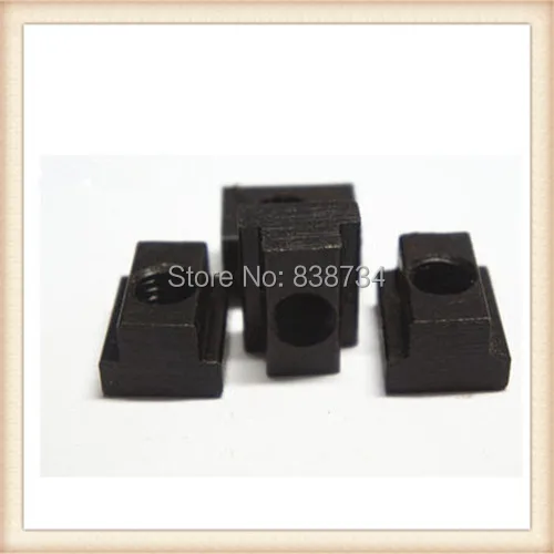 10 шт. стальные с черной оксисью m8 Т образные гайки|t slot nut|slot nutt |