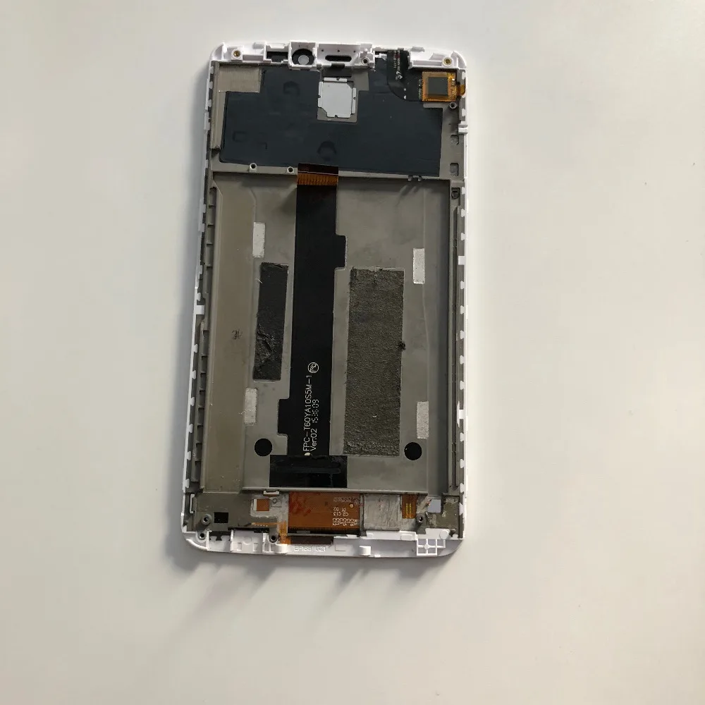 Б/у ЖК-экран + сенсорный экран рамка для PPTV King 7S MT6795 Helio X10 Octa Core 6 0 дюймов 2560x1440