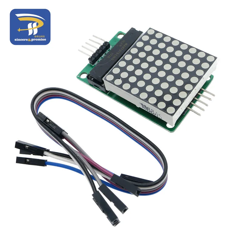 MAX7219 точка модуль светодиодной матрицы Управление MCU Led Дисплей 8*8 для Arduino 5V