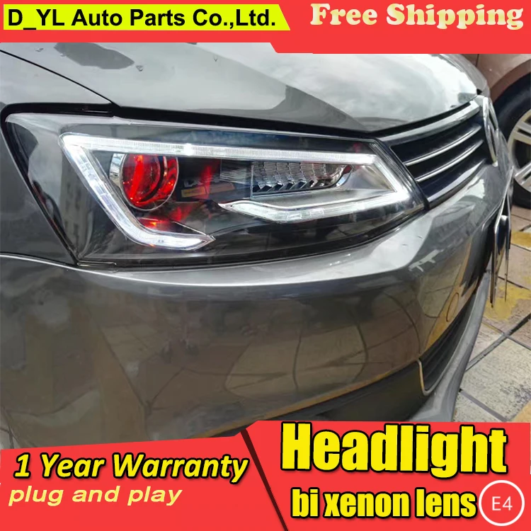 Фасветильник головного света для стайлинга автомобилей VW Jetta 2012-2017 светодиодная