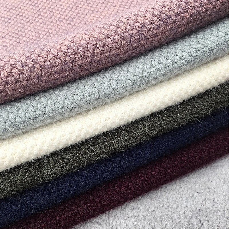 Women Character Beading Long Sleeve Autumn Knitting Sweater Pure Color Casual Elegant Split Patch Design Female Pullover | Женская