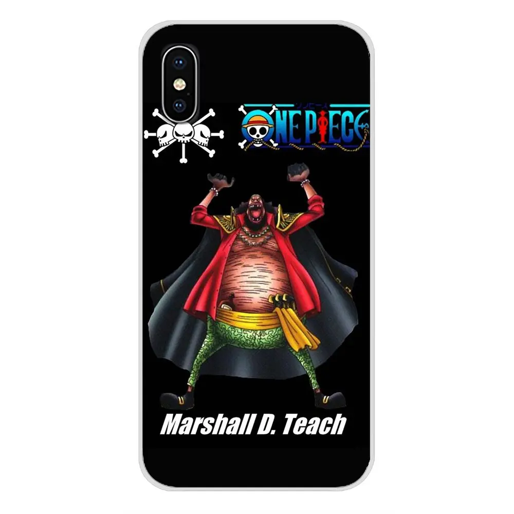 Чехлы для телефонов Xiaomi Mi4 Mi5 Mi5S Mi6 Mi A1 A2 5X 6X 8 9 Lite SE Pro Max Mix 2 3 2S anime One Piece Marshall D Teach |
