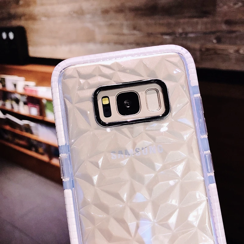 Кристально чистый ТПУ чехол для телефона Galaxy S7 Edge S8 S9 Plus Air противоударный Samsung S10E