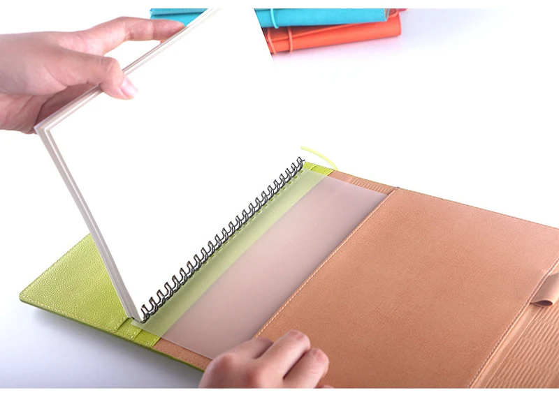 A5 Office Planner Business Notebook School Stationery Supplies Loose-leaf Notebook Agenda Planner Organizer Bullet Journal
