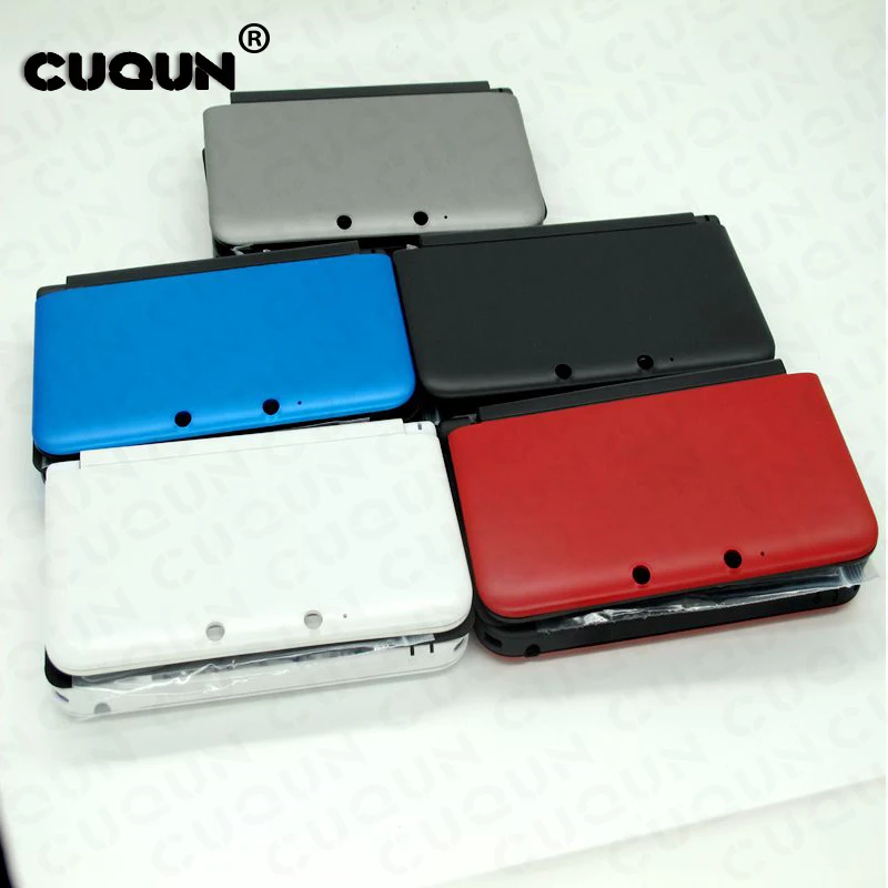 Чехол для консоли Nintendo 3DS xl чехол с кнопками черный синий красный серебристый
