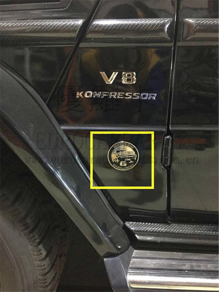 G CLASS W463 G-wgen 35th anniversary Логотип Золотой Цвет G63 G65 G500 G350 медальон
