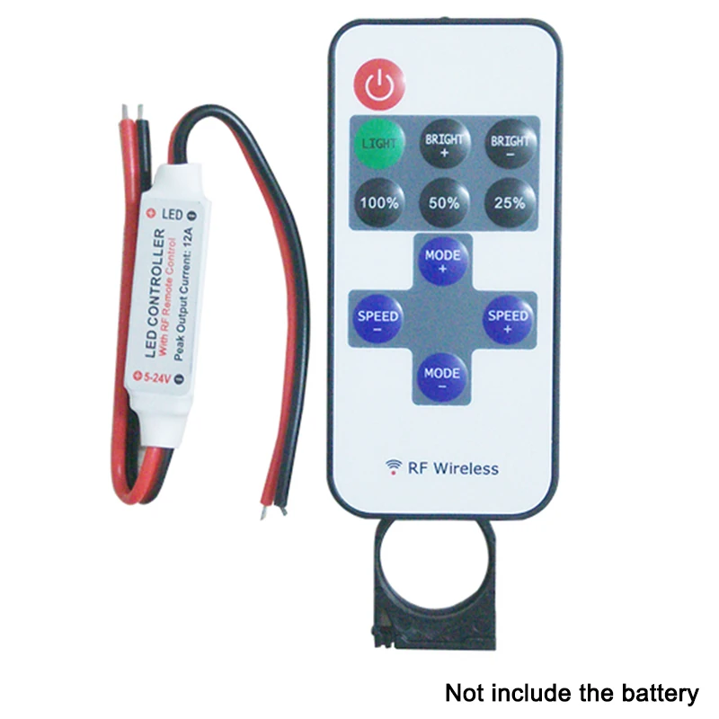 5M 5050SMD DC12V LED Strip Lamp + 1A Power Supply Transformer Remote Dimmer Controller +EU Plug 304 Switch Line | Лампы и освещение