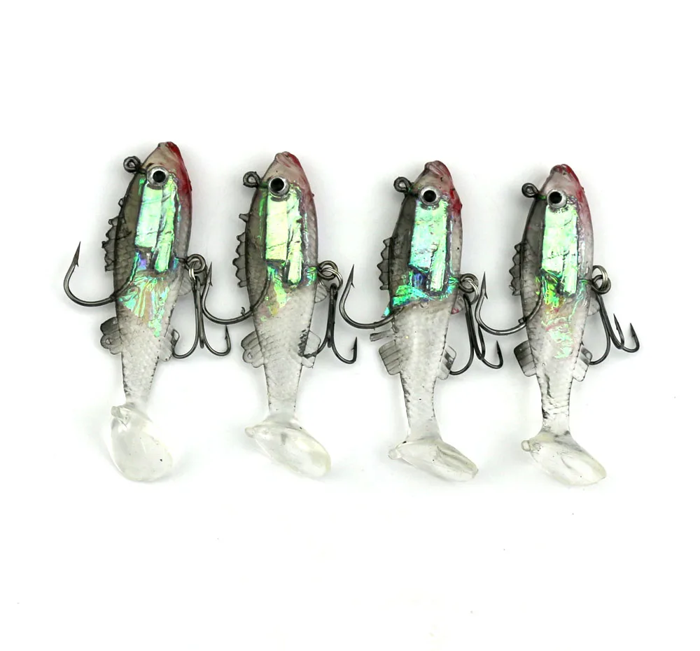 500 штук рыболовные приманки морские снасти мягкие свинцовая рыбалка 8 5 см/17 4 г