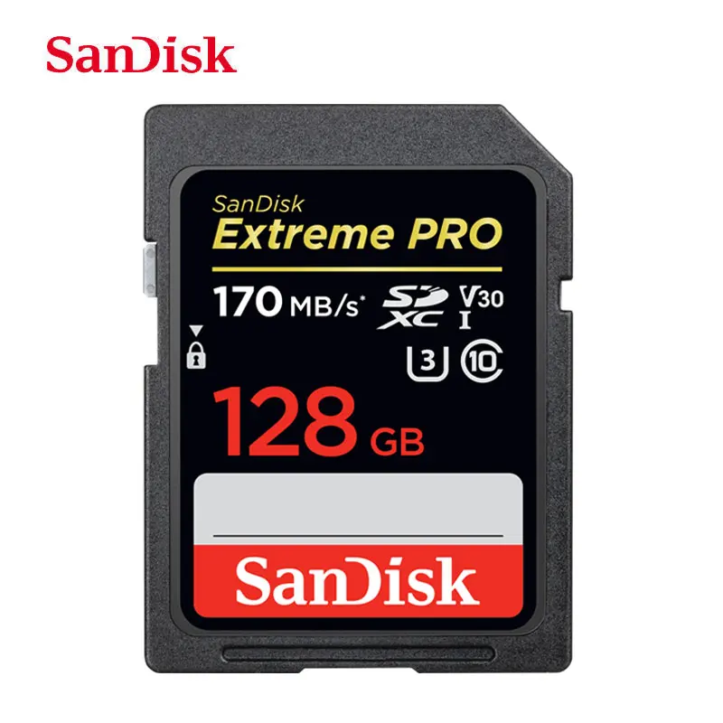 Карта памяти SanDisk PRO SD 95 м/с 32 Гб SDHC 64 128 ГБ 256 170 SDXC Class10 V30 U3 4K|sdxc uhs-i u3|sdhc 64gb32gb sdhc |