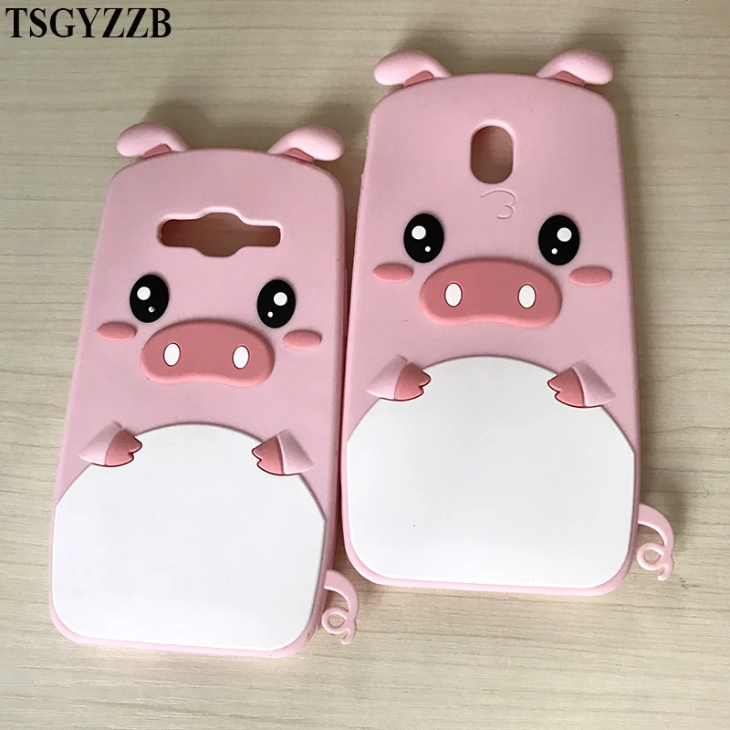 

3D Cartoon Pig Pattern Case For Samsung Galaxy J2 Prime 2016 J5 2015 J7 Neo Core Grand Prime G530 Soft Silicone Phone Back Cover