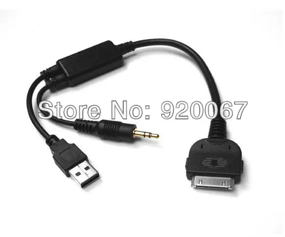 50PCS For Free Shipping BM and MINI COOPER OEM CAR USB 3.5MM AUX CABLE for iPHONE/iPod/iPAD DHL | Автомобили и мотоциклы