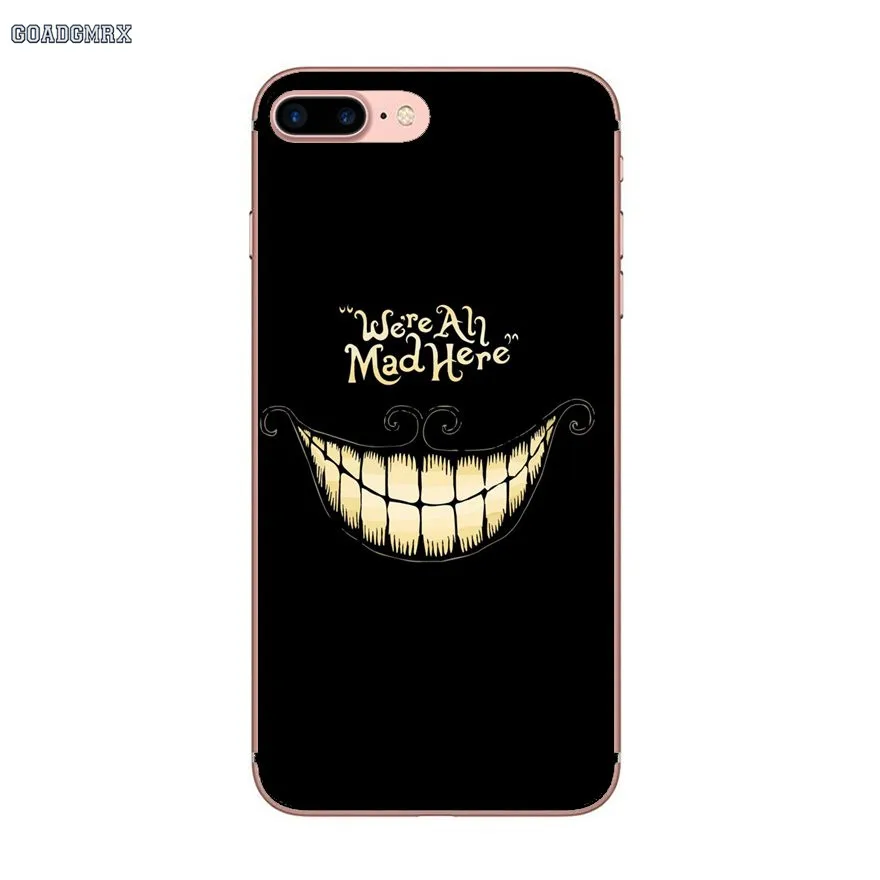 Для Huawei P Smart G7 G8 P7 Mate 10 P20 Pro P8 P9 P10 Lite Mini GR5 2017 Movie Alice In Wonderland Чеширский Кот ТПУ чехлы |