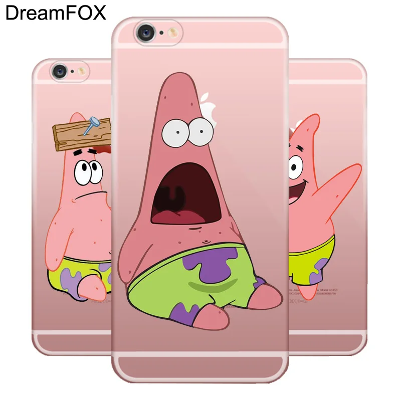 L072 Патрик звезда Мягкий ТПУ силиконовый чехол для Apple iPhone 11 Pro X XR XS Max 8 7 6 6S Plus 5 5S SE 5C