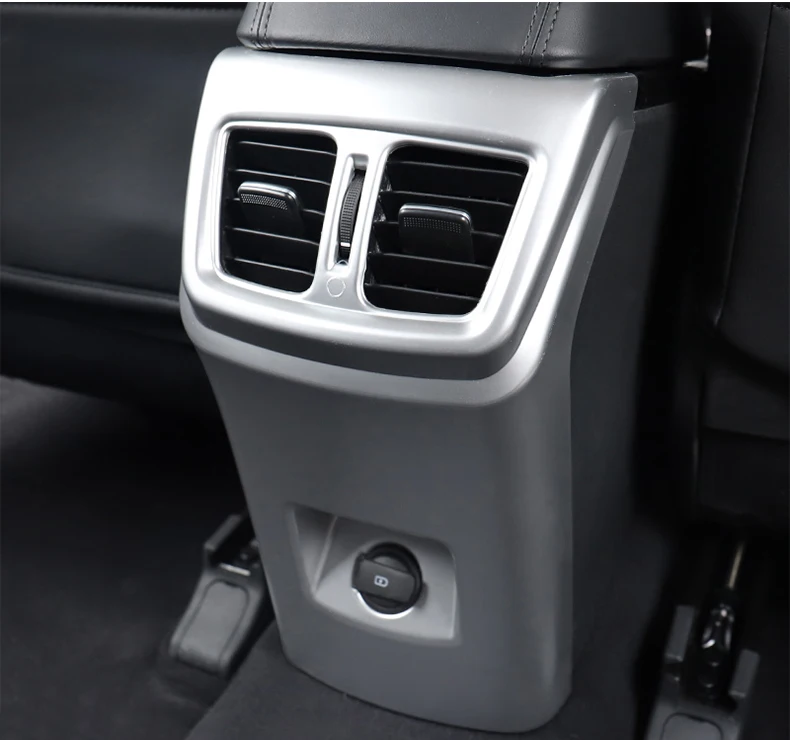 ABS Car Rear Armrest Box Panel Cover Children Anti Kick Protective Case For Hyundai Tucson Accessories