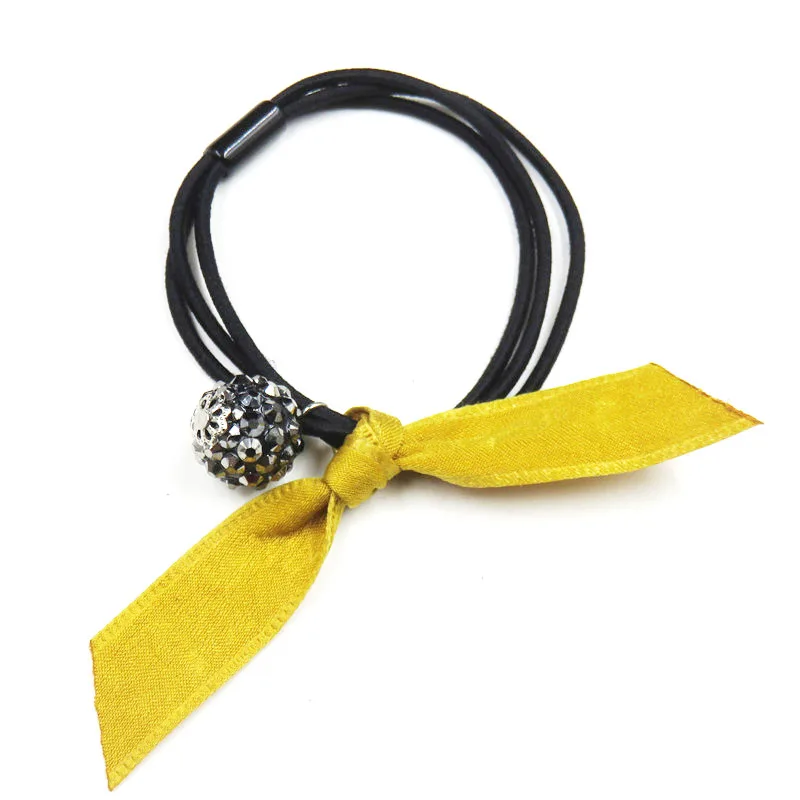 1 шт. креативные эластичные ленты для волос с узелком в виде шариков девочек