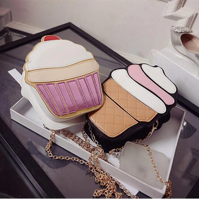 M656 Милая мультяшная женская сумка из искусственной кожи маленькая клатч для