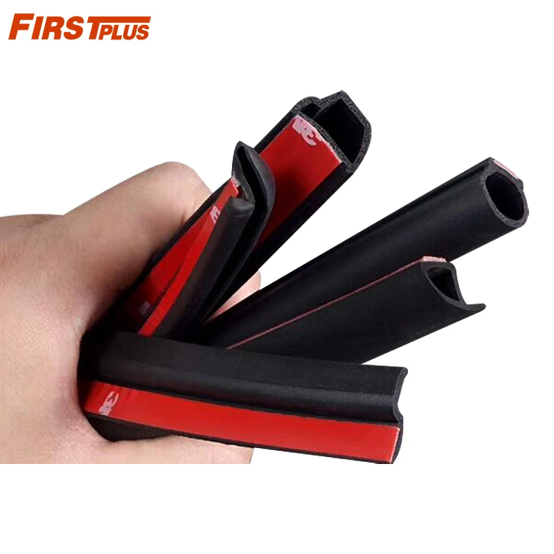 Saloon/Hatchback Set - Universal Rubber Seal Strip Front Rear Doors Bonnet Trunk Anti Sound Dust Sealing Strips B D Z Type