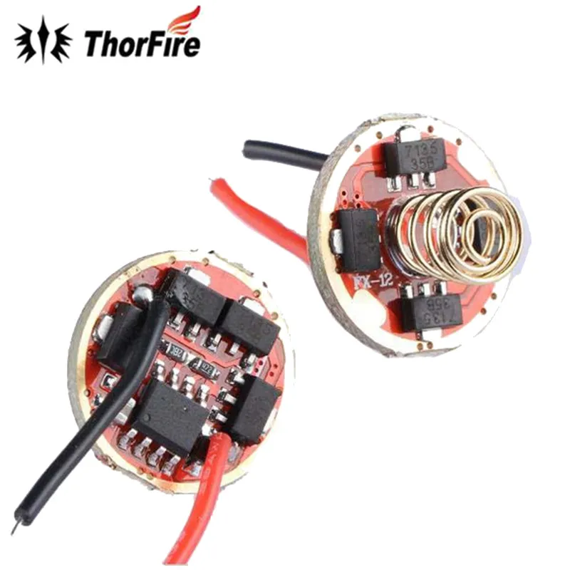 Фонарик Lanterna Driver новая прошивка 7135x 3/7135x 4/7135x 6/7135x8 17 мм портативные аксессуары для
