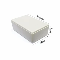 plastic project box junction enclosure electronic case diy 92x58x32mm new