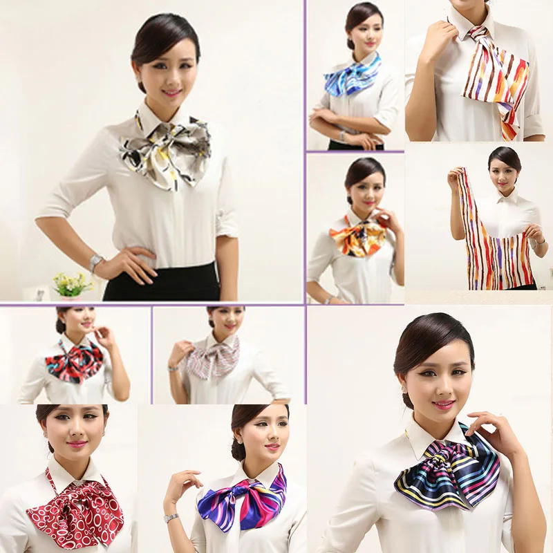 Модный галстук-бабочка галстук однотонный узлы пикантная Офисная Женская