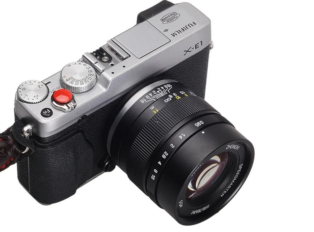 Объектив Mitakon Zhongyi Speedmaster 35 мм f/0,95 Mark II для Fujifilm XF X Pro2 T2 T3 или Canon EF-M EOS M M5 M50 M6 или sony E A6300