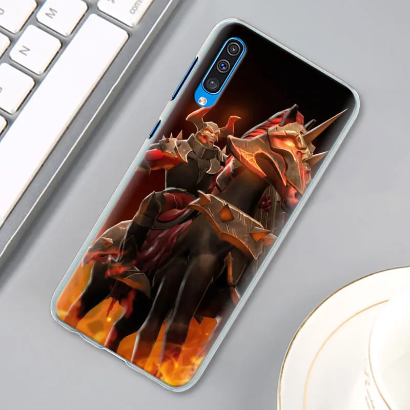 Dota 2 логотип Чехол Крышка для samsung Galaxy A30 A40 A50 A70 A6 A8 плюс A7 A9 M30 чехол для телефона Coque