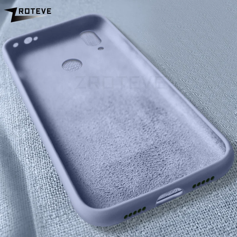 ZROTEVE чехол для Xiaomi Redmi Note 7 Pro Чехол тонкий из ТПУ мягкий Жидкая силиконовая задняя