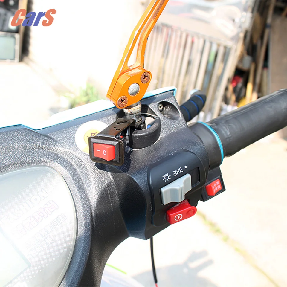 Фиксированная проводка для мотоциклетного переключателя крепление на