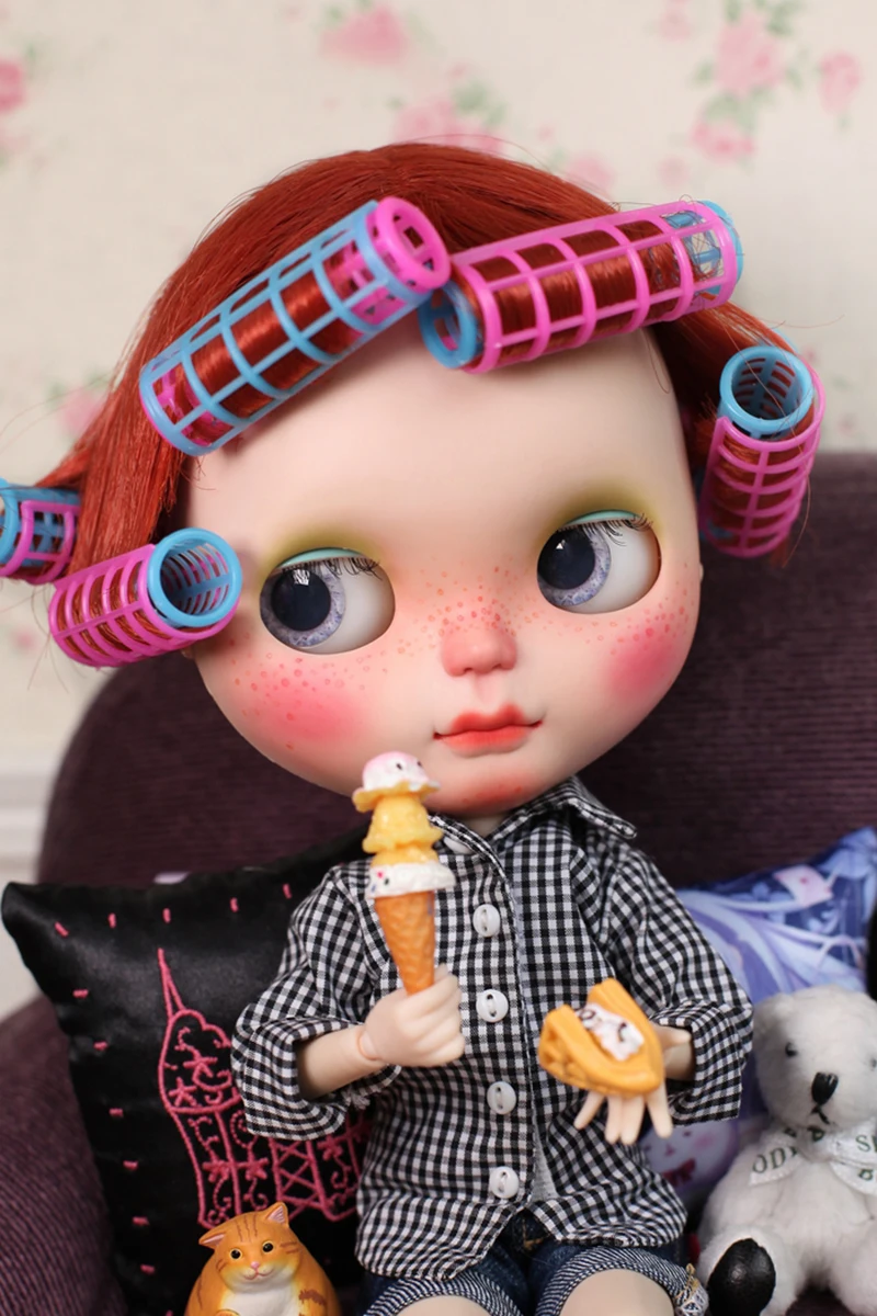 1 шт. Пластик термостойкие щипцы кольцо для Blyth 1/3 1/4 1/6 Bjd кукла DIY аксессуары