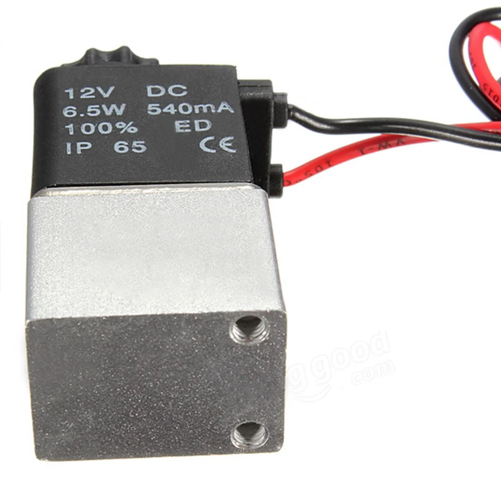 1/4 дюйма DC 12 V 2 Way нормально замкнутый Электрический электромагнитный Air|Мебельные