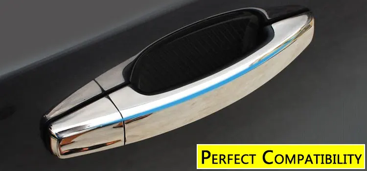 Хромированные Чехлы для ручек комплект отделки Citroen C4 Picasso 2006 2013 Grand аксессуары