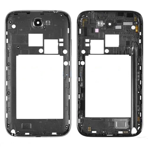 Для Samsung Galaxy Note2 U.S.Cellular SCH-R950 белый/серый цвет задний корпус рамка средняя крышка |