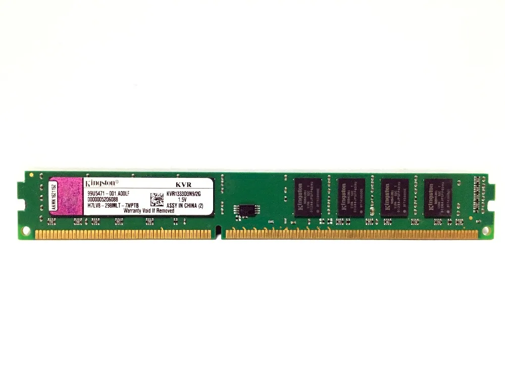 Оперативная память Kingston для ПК модуль памяти настольного компьютера DDR3 2 Гб 4 8 PC3