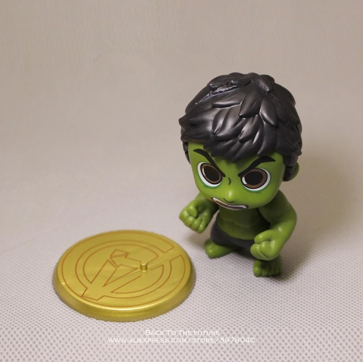 Disney Marvel Мстители Халк 9 5 см фигурку аниме мини украшение ПВХ Коллекционная