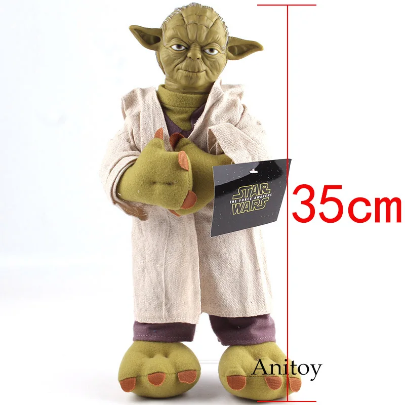 Yoda Звездные войны плюшевый йода игрушки Штурмовик Дарт Вейдер мастер плюшевые мягкие игрушки мягкие куклы для детей тканевые хлопковые куклы - Цвет: Yoda