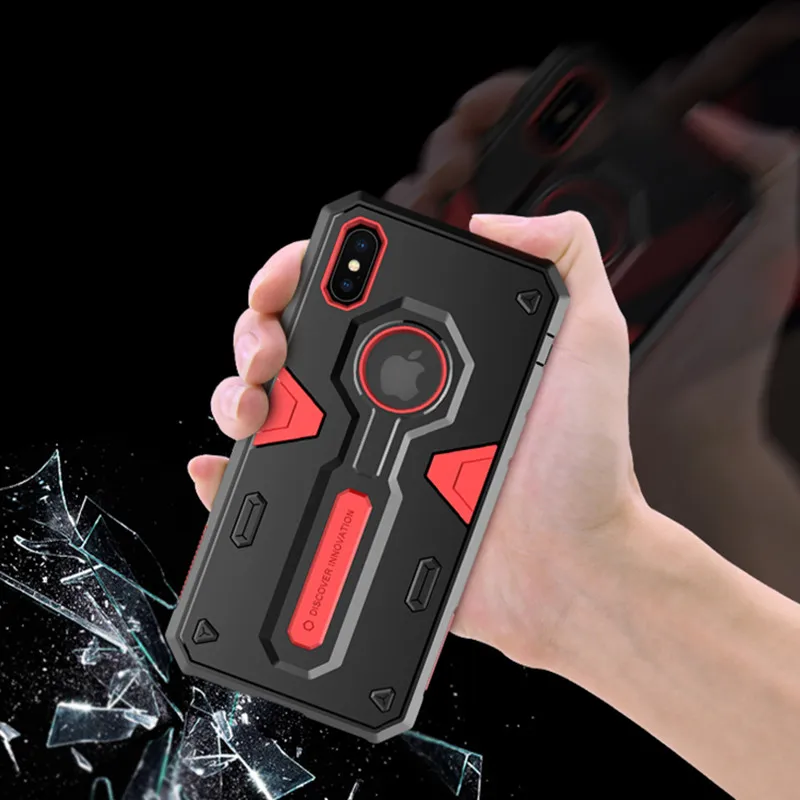 S9 S8 для samsung Note 9 8 противоударный защитный чехол NILLKIN Defender 2 Shield телефона s iPhone XS Max XR