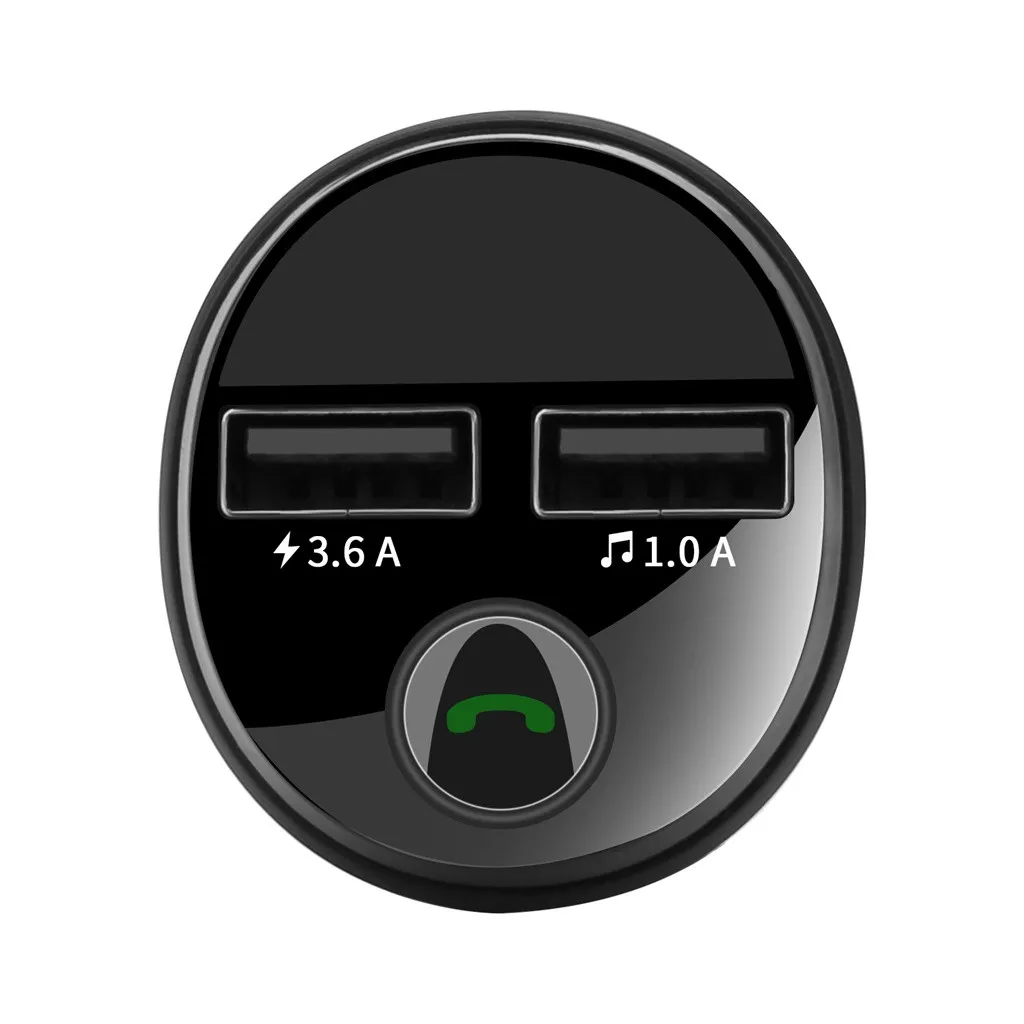 Автомобильное зарядное устройство для iPhone мобильного телефона громкой связи fm