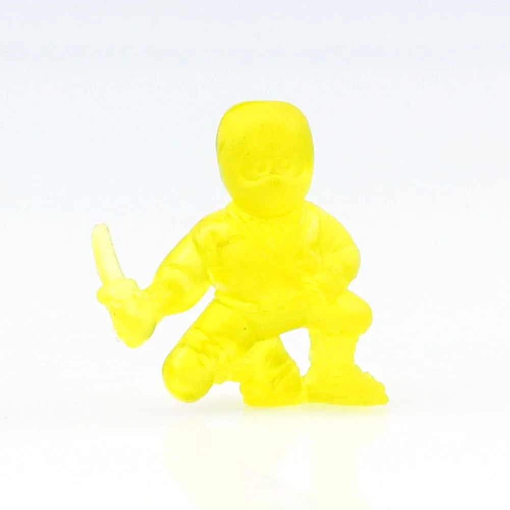 

500pcs/lot 2.5CM PVC Mini Colorful Ninja Model Toy for Kids Gift Random Colors Wholesale