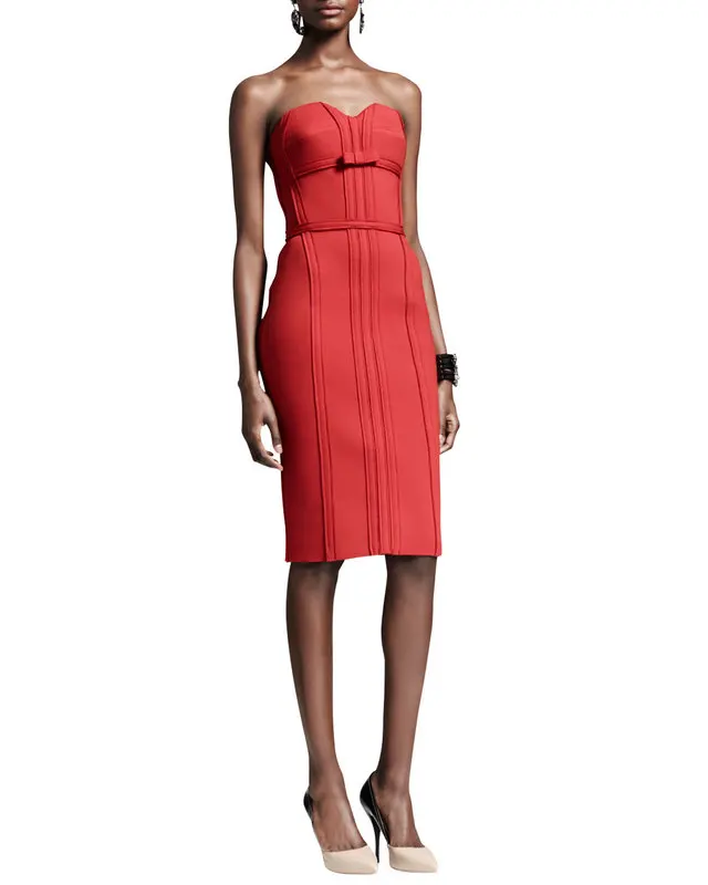 Новинка 2017 Бандажное платье эластичное облегающее женское для ночного клуба