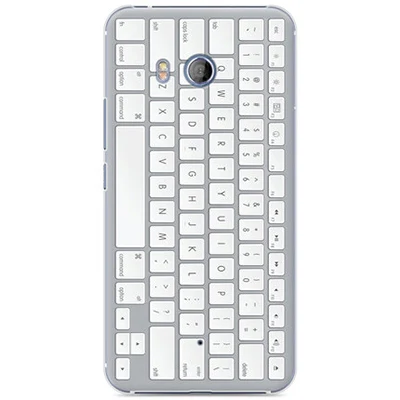 keyboard Чехол для htc U11, модный винтажный мультяшный жесткий чехол для телефона, чехол для htc U 11, задняя крышка для htc U 1 1, чехлы для телефонов - Цвет: keyboard