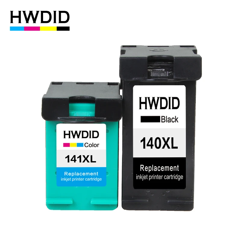 Сменный чернильный картридж HWDID 140 141XL для hp/HP 141 Officejet J5783 J6413 Deskjet D4263|Чернильные
